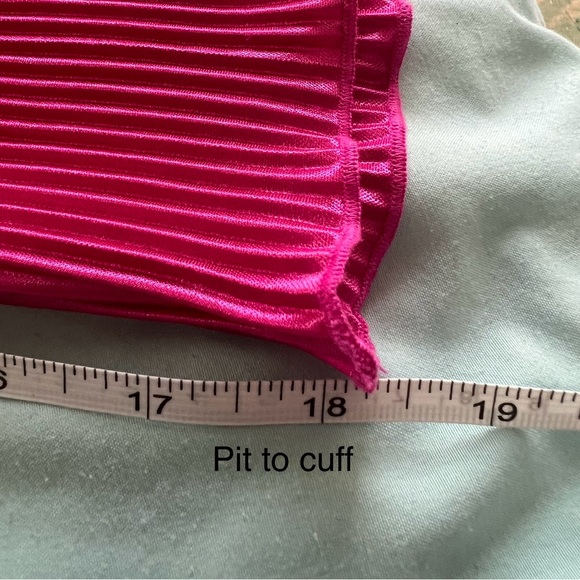 Lyaner Fuchsia Button Down Mini Shirt Dress with Belt - Picture 10 of 12